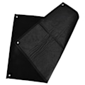 Miniatyrbillede 5 af 8: Militær patch-samling displaypanel vægophængsholder til moral hook and loop emblemerSort