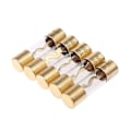 Miniatyrbillede 1 af 5: Guldbelagt glas AGU bilforstærker sikringer pakke (5stk) 60A guld