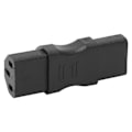 Miniatyrbillede 8 af 8: 4 stk. IEC320 C13 til IEC320 C13 strømadapter IEC320 C13 strømomformer-stik til bærbar PDU-server UPS-stik
