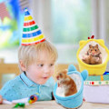 Miniatyrbilde 5 av 5: Vinter Bomullsredehus for Dverg Hamster Søt Mus Varmt Kjæledyr Hamster Seng Sofa Rede Mini Myk Seng