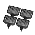 Miniatyrbilde 5 av 8: RC LED-lysdeksel for HSP REDCAT AXAIL scx10 Scale RC Model Crawler LED-lyssett (firkant)