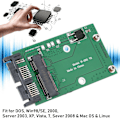 Miniatyrbillede 8 af 8: Mini MSATA kort til 1,8 tommer Micro SATA Interface Adapter Converter Card Disc
