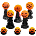 Miniatyrbild 1 av 5: Intressant Halloween Fingerdocka Present Pumpa Hoppande Dockleksak