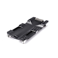 Miniatyrbillede 3 af 4: Ergonomisk rullende erhvervsvogn med drejelige hjul - Model Car Board 50 * 110 * 12,7 mm