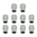 Miniatyrbillede 2 af 8: 10 STK Gummibuffer Udskiftning af krykkespidser Skridsikker stokspidsbeskytter 22 mm indvendig diameter