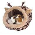 Miniatyrbillede 1 af 5: Bunny Seng Marsvin Skjulested Hytter Tilbehør Habitat, Xl, Giraffe