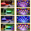 Miniatyrbilde 5 av 5: USB Diskokule, Diskospeilkule, Diskolyskule, Fjernkontroll LED Belysning Scene Lampe for Fest, Kveld, Bar, Bursdag, Klubb, DJ Disco, Gave, K
