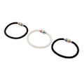 Miniatyrbilde 4 av 8: 3PCS LGBTQ Armbånd Lær Rustfritt Stål Pride Flettet Flettet Magnetlås Svart Brun Hvit LGBTQ Smykker