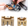 Miniatyrbilde 8 av 8: Watch Movement Holder Fast Base Profesjonelt Kobber Klokke Reparasjonsverktøy Tilbehør