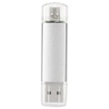 Pikkukuva 1 / 8: USB muistitikku OTG Flash Drive 2 in 1 Thumb U Disk USB2.0 Tietokonetarvikkeet 8 Gt