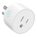 Miniatyrbillede 2 af 8: Smart Plug Fjernbetjening Stemmestyring US Smart Home WiFi-stikkontakt til hjemmet Hotel 10A 100V-240V Hvid