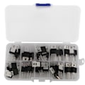 Pikkukuva 1 / 5: 50 kpl 10 tyypin IRF-sarjan MOSFET-transistorien valikoima