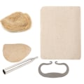 Miniatyrbillede 3 af 8: High Carbon Steel Fire Striker Flint Stone Fire Starter Outdoor Survival Tools Sæt