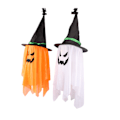 Miniatyrbilde 6 av 8: Ghost String Lights Klart mønster Spooky Atmosfære Batteridrevet LED Ghost Lights for Party Decoration Family