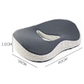Miniatyrbillede 2 af 5: Ortopædisk Memory Foam Pude til Hæmorider, Kontor og Hjem - Haleben Stol Pude