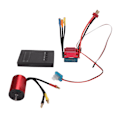 Miniatyrbild 3 av 8: 3800KV borstlös motor S35A ESC-kombination med ESC-programmeringskort Hög vridmoment borstlös kombinationssats för 1/14 för 1/16 RC-bil
