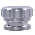 Miniatyrbillede 1 af 5: 2\" 51mm Aluminiumslegering Svejset På Påfyldningsstuds Og Autodele Modificeret Brændstoftankdæksel Sølv