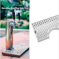 Miniatyrbild 4 av 5: Öldroppbricka för Kegerator, Droppbricka för Kegerator i rostfritt stål