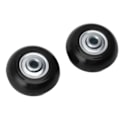 Pikkukuva 4 / 8: 2 kpl matkalaukun pyörän korvaavat mykät kumipyörät kääntyvät pyörän laakerikorjaussarjat 40 mm x 18 mm