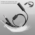 Miniatyrbillede 8 af 8: Helikopter til generel luftfartsheadset adapterkabel - David Clark AVCOMM, U 174