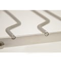 Miniatyrbilde 8 av 8: Sammenleggbar bålgrill, høydejusterbar, 20 kg bæreevne, rustforebyggende, rustfritt stål