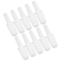 Miniatyrbild 8 av 8: 10 st Slangkoppling PE-slanganslutning Hulling Reducer Led Rak Genom Set Kit