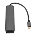 Miniatyrbild 3 av 8: USB C Hub Multiport Adapter 5 Gbps överföring 100 W PD-laddning 4K UHD 6 i 1 USB C Dongle med justeringsbas