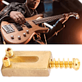 Miniatyrbilde 4 av 8: 6 stk Elektrisk Gitar Bro Pin Messing Gylden Farge Gitar Tilbehør med Hex Nøkkelsett