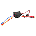 Pikkukuva 2 / 8: 60A ESC vedenpitävä elektroninen nopeudensäädin lisävarusteet 1/10 RC-automallilleMusta