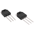 Pikkukuva 2 / 5: 2 piitransistoria - D 1047 + B 817, 200 V, 12 A