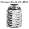 Miniatyrbillede 5 af 7: 2 stk Vandkøling G1/4 han til hun forlænger fitting Adapter skruesæde (20 mm)