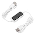 Miniatyrbilde 7 av 8: PC til PC dataoverføringskabel Ubegrenset bruk Delt overføring USB-overføringskabel Stabil ytelse datamaskinoverføringskabel