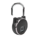 Miniatyrbilde 7 av 8: Smart hengelås med fingeravtrykk Kompakt USB-lading nøkkelfri hengelås for hybellager