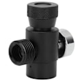 Miniatyrbild 2 av 8: CO2-cylinderpåfyllningsadapterkontakt CGA320 // TR21-4 ASA 3000psi tryckmätare svart