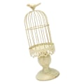 Miniatyrbilde 8 av 8: Birdcage lysestake dekorative fuglebur Metall lysestake Retro shabby lysestake for skrivebordsdekorasjon i hjemmet