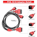 Miniatyrbillede 3 af 5: 12 Add 8 Adapter til OBD2-stik