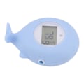 Miniatyrbillede 7 af 8: Hvalformet babybadekar vandtermometer lydløs alarm spædbarn baby badekar flydende legetøj temperaturtermometer