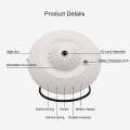 Miniatyrbillede 3 af 5: 360 roterende stjerneprojektor med Meteor og Mood Nightlight, Timed Rotation og 3 Galaxy Discs