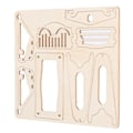 Pikkukuva 2 / 8: Puinen palapeli keinu lelu hauska opettavainen 3D DIY puinen askartelusetti pojille tytöille aikuisille lapsille