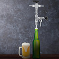 Miniatyrbild 4 av 8: 304 Rostfritt Stål Mottrycksöl Flaska Filler Hem Brygg CO2 Öl Bryggning Kit