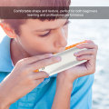Miniatyrbillede 5 af 6: Benders Harpe 10 Hul 20 Tone Blues Harmonica - Key of C (Orange)