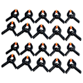 Miniatyrbild 5 av 5: 10 st Plastfjäderklämmor Raderings- och Griptänger Texturerade Grepp för Enkel Användning 2 tum DIY-Verktyg
