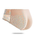 Miniatyrbilde 1 av 3: Polstrede push-up truser for kvinner - Rumpeformet for en fyldigere figur L lav midje 188beige-A