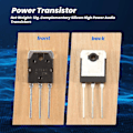 Miniatyrbillede 4 af 5: Par A1941 + C5198 10A 200V Effektforstærker Silicium Transistor-B10
