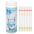 Miniatyrbild 1 av 8: 100 st vattenprovningsremsa 16 i 1 dricksvattenkvalitet pH-testkit för fiskbehållare pool
