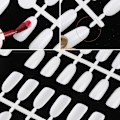 Miniatyrbilde 3 av 5: 240 stk. negltips displaystativ - Profesjonell oval negllakkpalett for DIY manikyrtilbehør