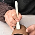 Miniatyrbilde 5 av 5: 61-delt dobbeltsidig keramikk-leire skulpteringsverktøysett for polymer og keramisk carving