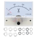 Miniatyrbillede 1 af 8: DC Pointer Voltmeter Høj nøjagtighed Installationsmåleinstrument 85C1 DC 0~300V