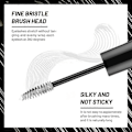 Miniatyrbillede 3 af 5: Farverig Mascara, Vandfast Langtidsholdbar Tyk Mascara (Hvid)