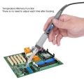 Miniatyrbillede 4 af 8: 1 stk LCD elektrisk loddekolbe konstant temperatur digital display loddekolbe EU stik 220V